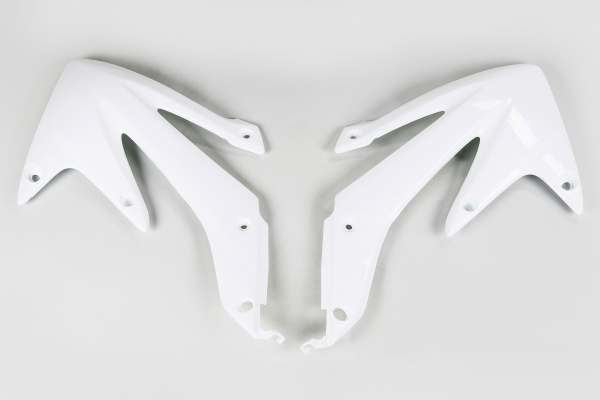 Radiator Covers white for Honda CRF 450 X (2008-16)